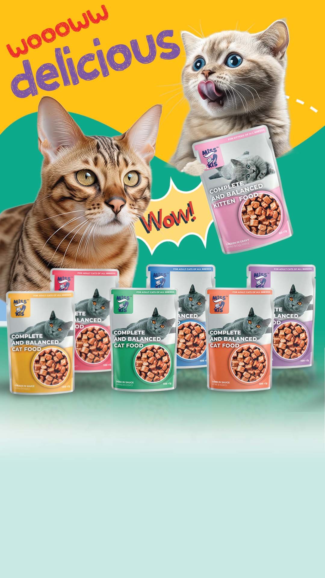 Cat Food Mobile Banner 2