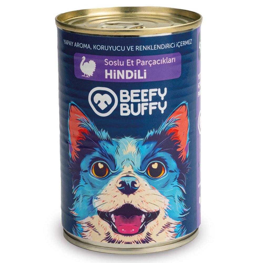 Beffy Buffy Turkey Dog Canned Food