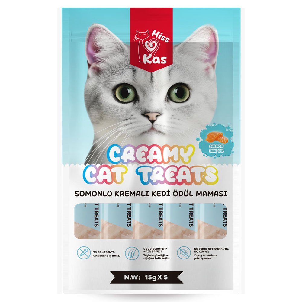 Miss Kas Salmon Creamy Cat Treat
